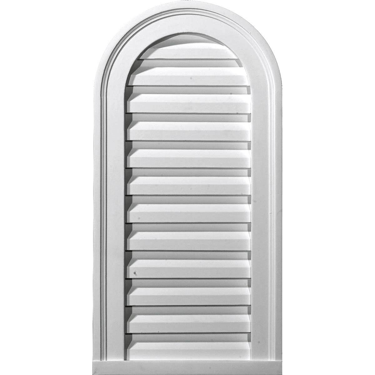 Cathedral Urethane Gable Vent Louver F90491