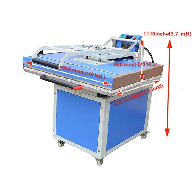 31" x 39" Manual Heat Press Machine for Printing T-Shirt Mug Coaster I36096