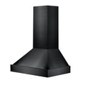 Black Stainless Steel Wall Mount Range Hood D2764