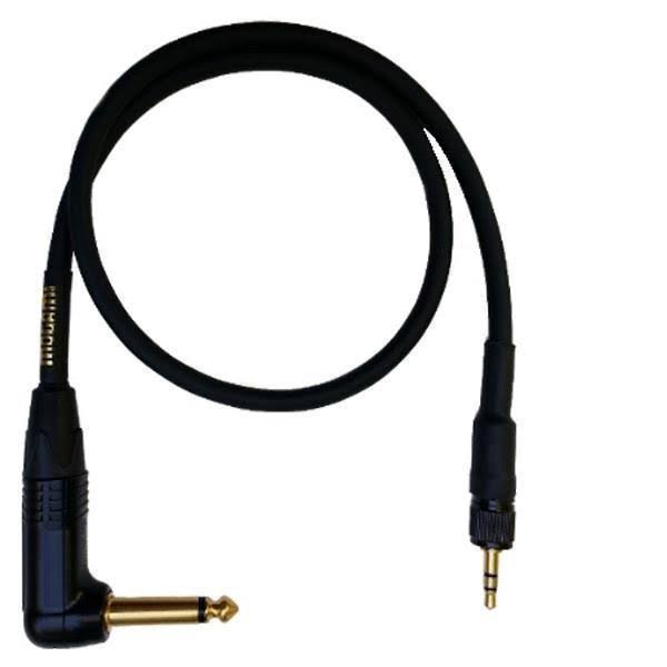 Belt Pack for Wireless Systems, Gold 1/4" TS Right Angle Plug, 30" M5423