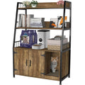 Large Hidden Cat Litter Box Enclosure Furniture with Shelf Wood F711749