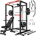 Power Cage with LAT Pulldown and Adjustable Pulley System Y36759