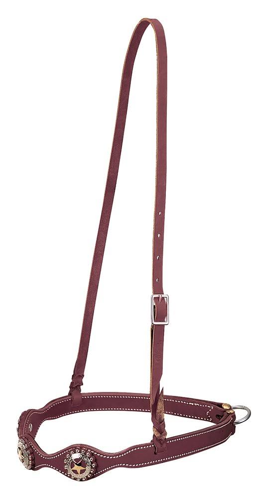 Chestnut Scalloped Noseband B6357