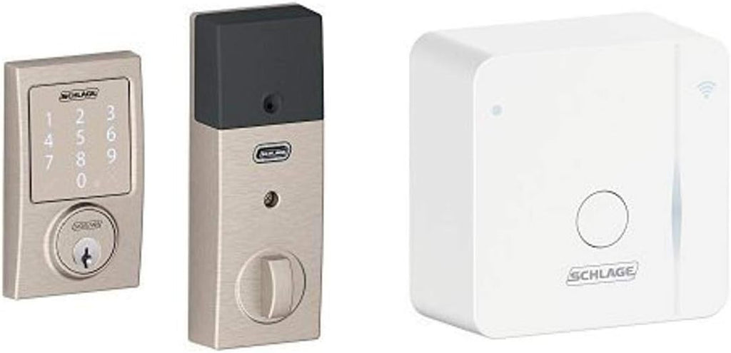 Satin Nickel Smart Deadbolt E7902