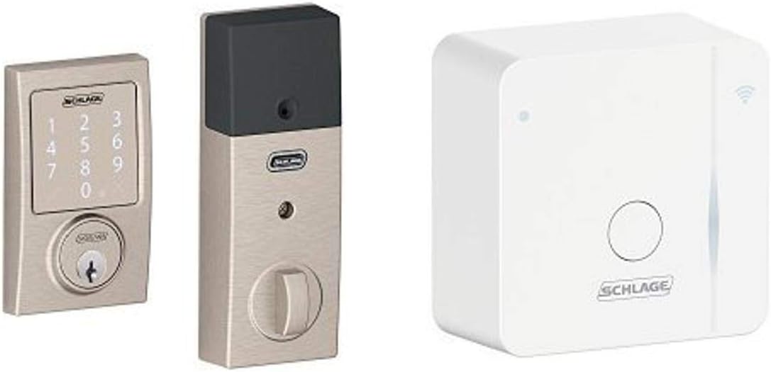Satin Nickel Smart Deadbolt E7902