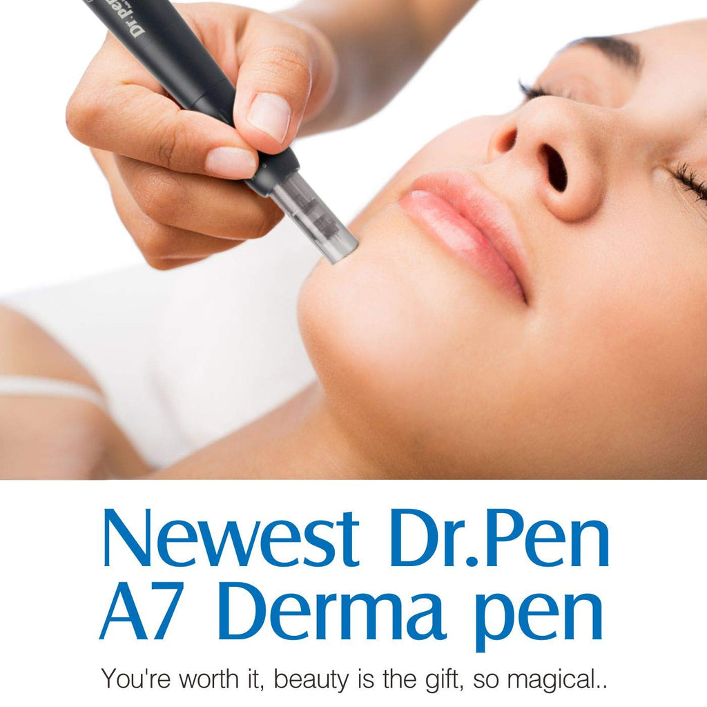 Microneedling Pen with 12-Pin and 36-Pin Replacement Cartridges V451