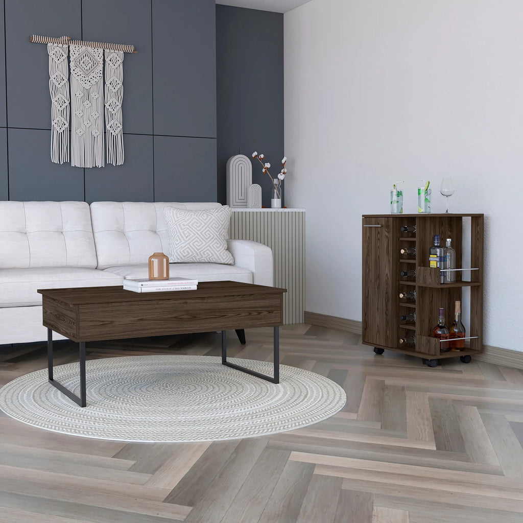Brown 2 Piece Living Room Set X841