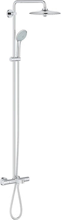 Euphoria Shower System with Bath Thermostat, Starlight Chrome G490841