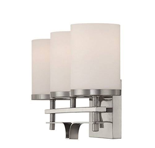 3 Light Bath Bar in Satin Nickel W20226