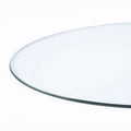 30" Round Clear Tempered Glass Table Top E4458