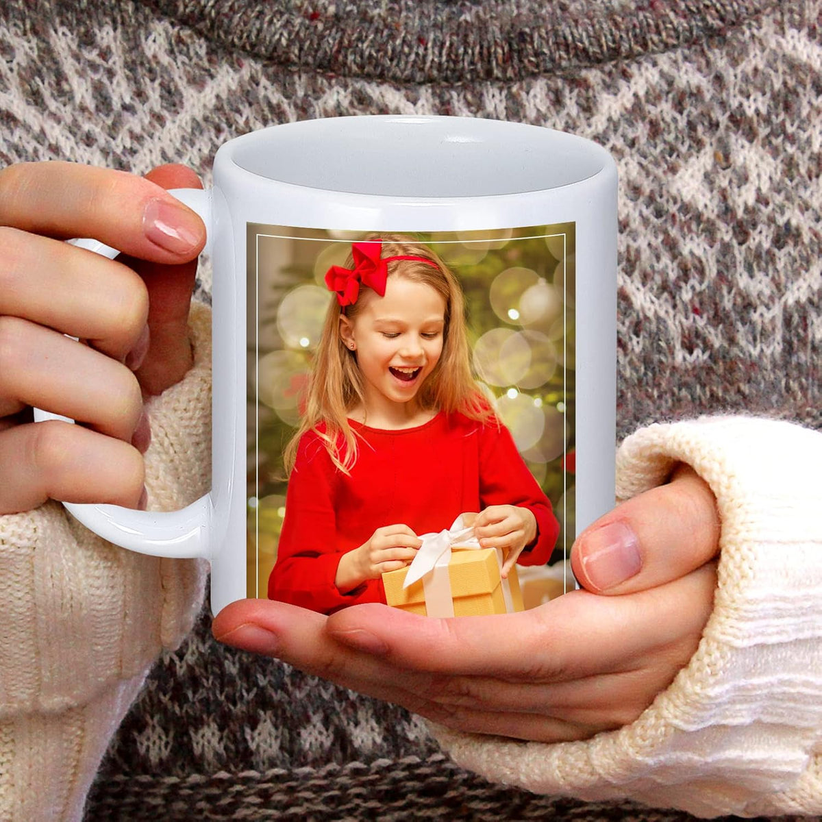 12 Pcs 11 oz White Ceramic Sublimation Mugs K237514