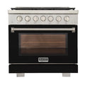 36 5.2 cu. ft. Propane Gas Range in Black W917