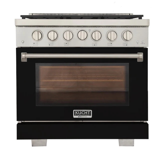 36 5.2 cu. ft. Propane Gas Range in Black W917