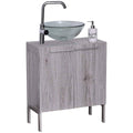 Oslo Gray Oak Under Sink Storage Cabinet G9803