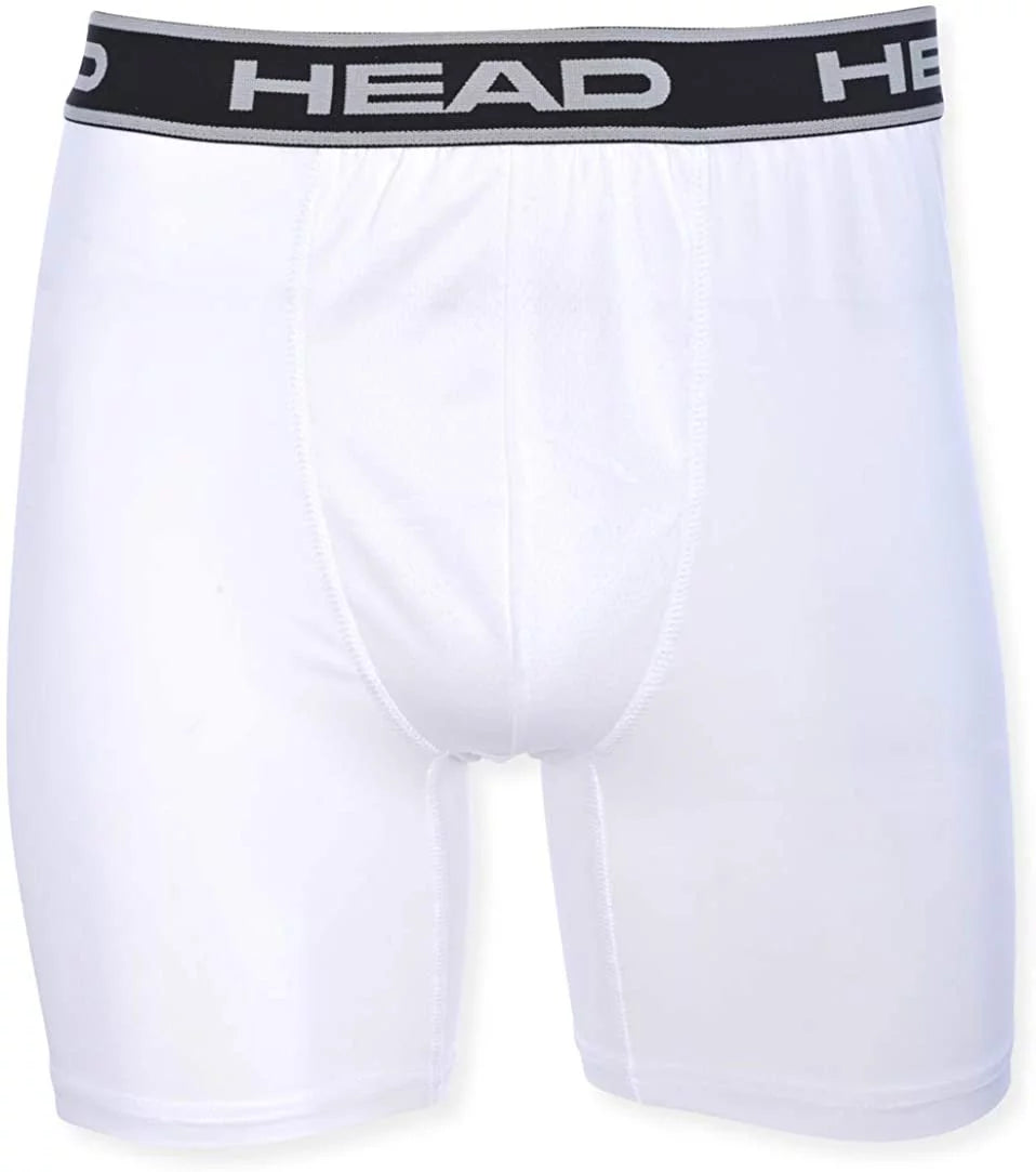 Mens White Boxer Briefs 12-Pack L8045