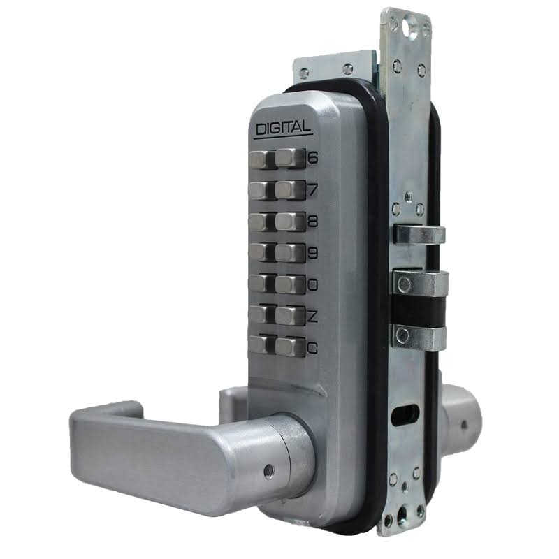Mechanical Keyless Narrow Stile Lever Handle Lock A732