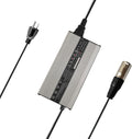54.6V 4A Battery Charger for 48V 13S Lithium Battery with 3-Pin XLR Connector Pack of 2 Q76808
