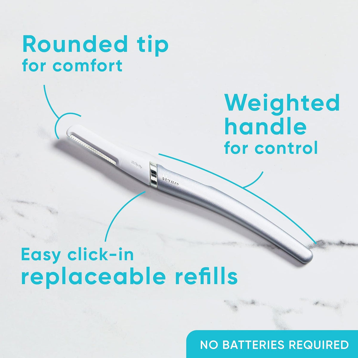 Dermaplaning Tool Kit with 5 Blade Refills, Facial Razors R628435