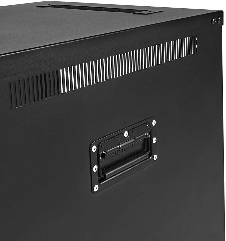 12U Portable Rolling Network Rack T8901
