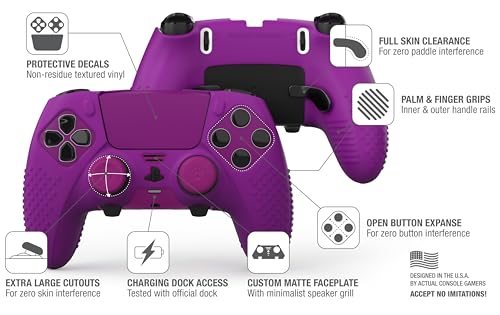 Black PS5 EDGE Controller Skin Combo Set H70381