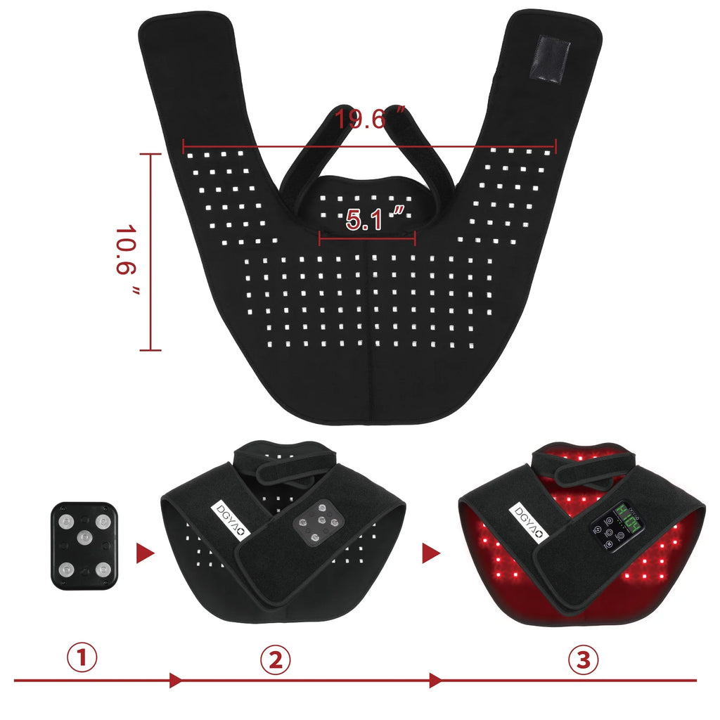 Infrared Red Light Therapy Device with Power Bank N3749