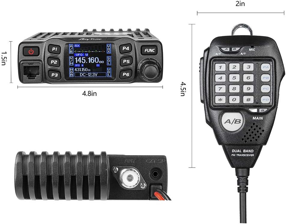 Dual Band 25W VHF/UHF Mobile Radio M17291