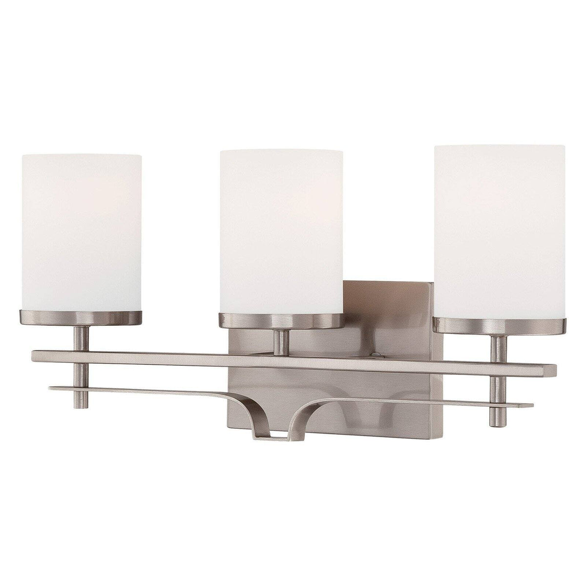 3 Light Bath Bar in Satin Nickel W20226