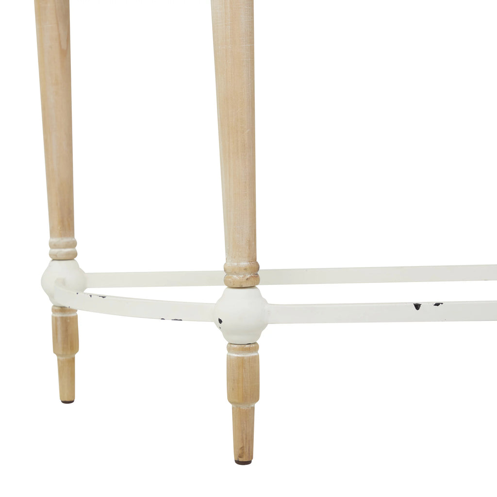 Brown Wood Carved Console Table L810811