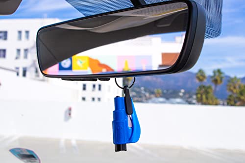 Emergency Keychain Car Escape Tool, 2-in-1 Seatbelt Cutter and Window Breaker S16086