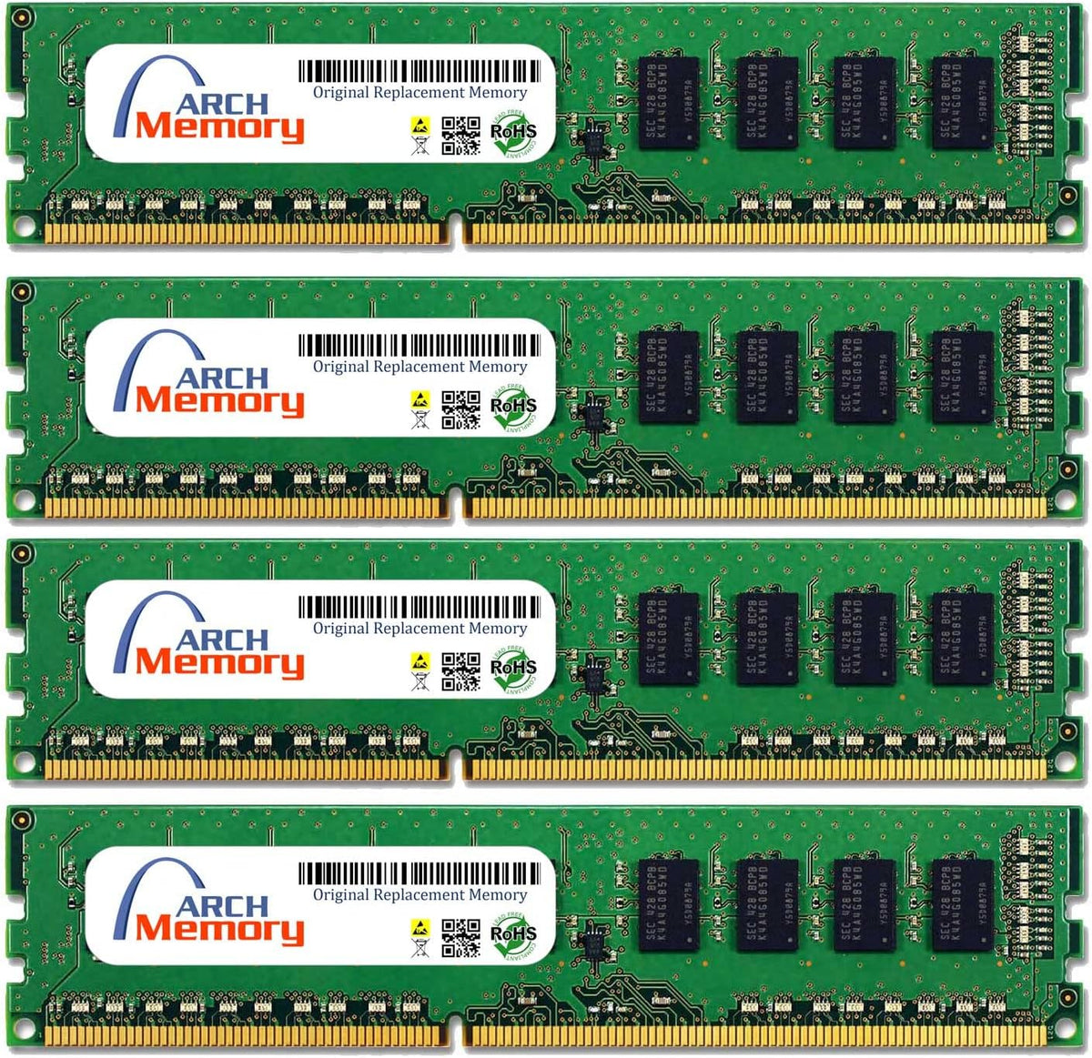 32 GB (4 x 8 GB) DDR3 ECC UDIMM RAM A116