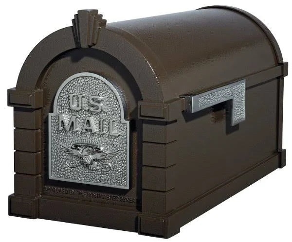Satin Nickel Mailbox W8140