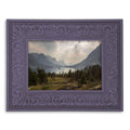 Dusty Lilac Embossed Frame E615850
