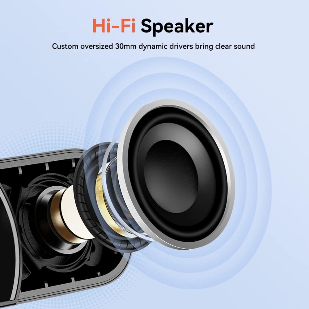2K Webcam with Microphone and Speaker, Privacy Cover, USB Computer Camera, Pack of 2 C497