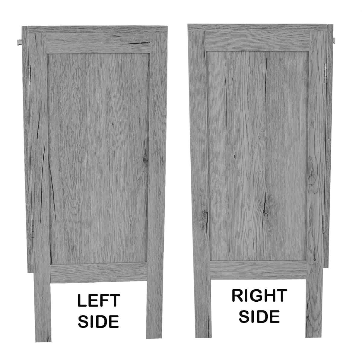 Oslo Gray Oak Under Sink Storage Cabinet G9803