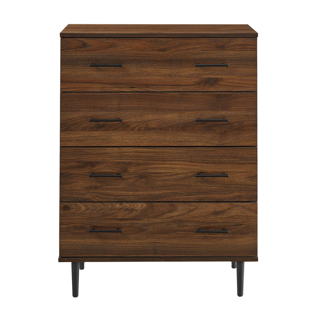 4 Drawer Chest Dark Walnut F225020
