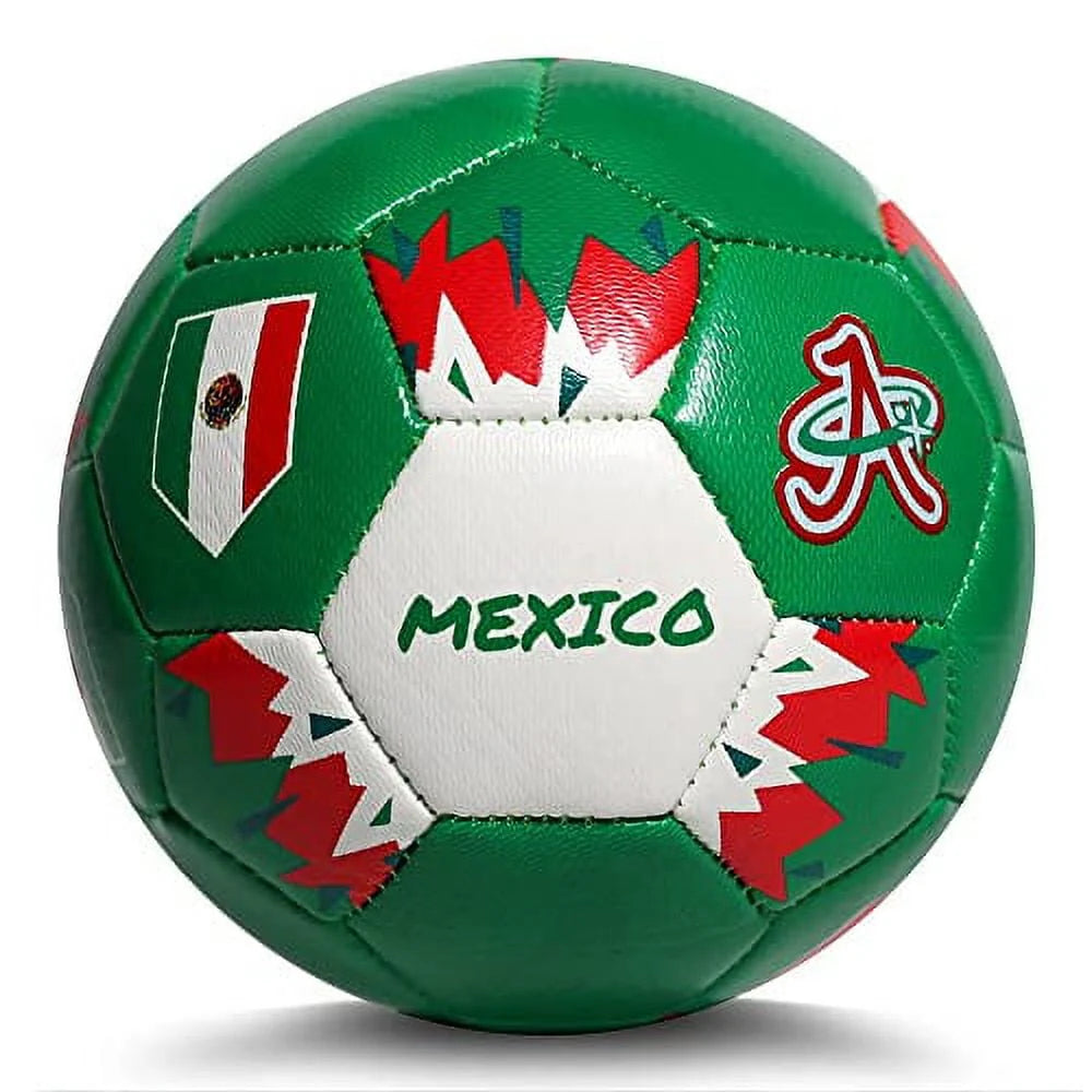 Mini Size 2 Leather Soccer Ball E806994