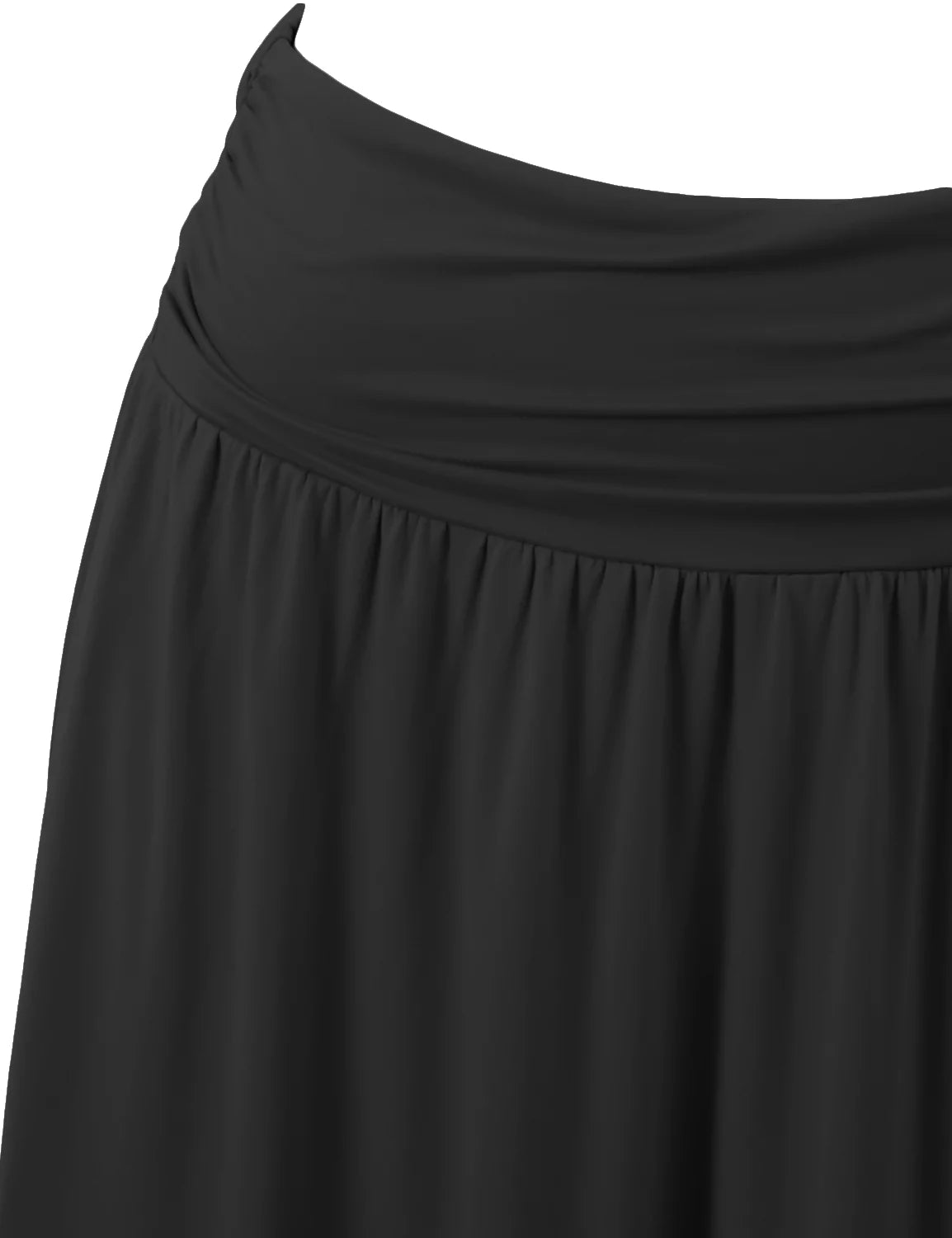 Women's Flowy Flared Comfy Maxi Skirt O7234