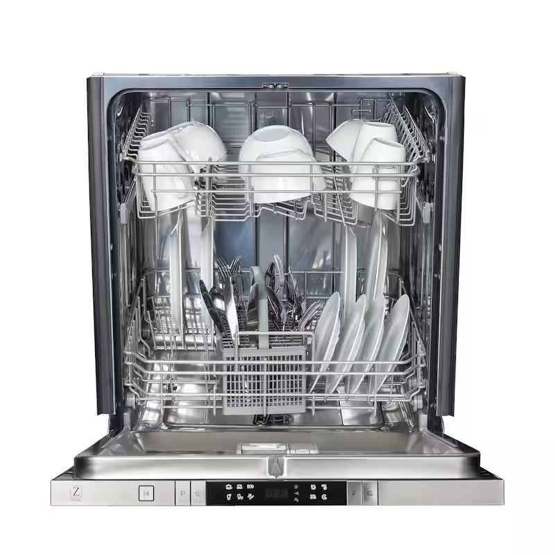 24 in. 6-Cycle Compact Dishwasher with 2 Racks H640