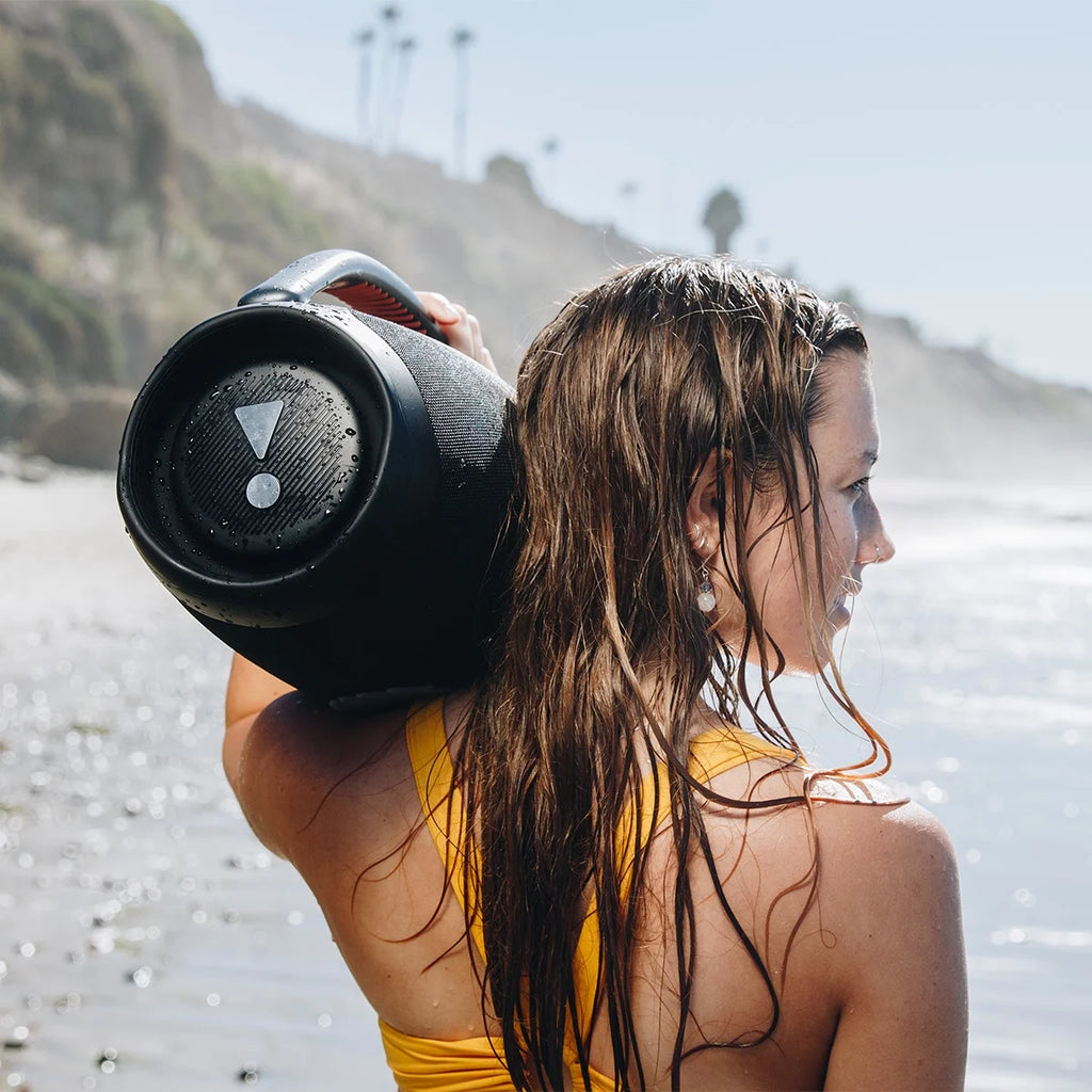Black Portable Bluetooth Waterproof Speaker J69832