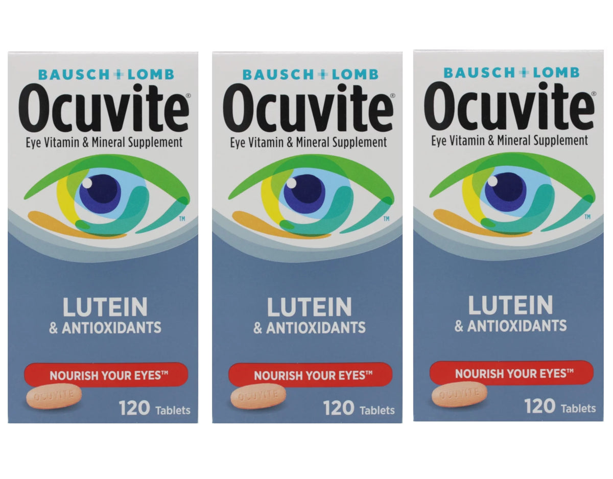 Ocuvite Tablets 120 Tablets (Pack of 3) I420209