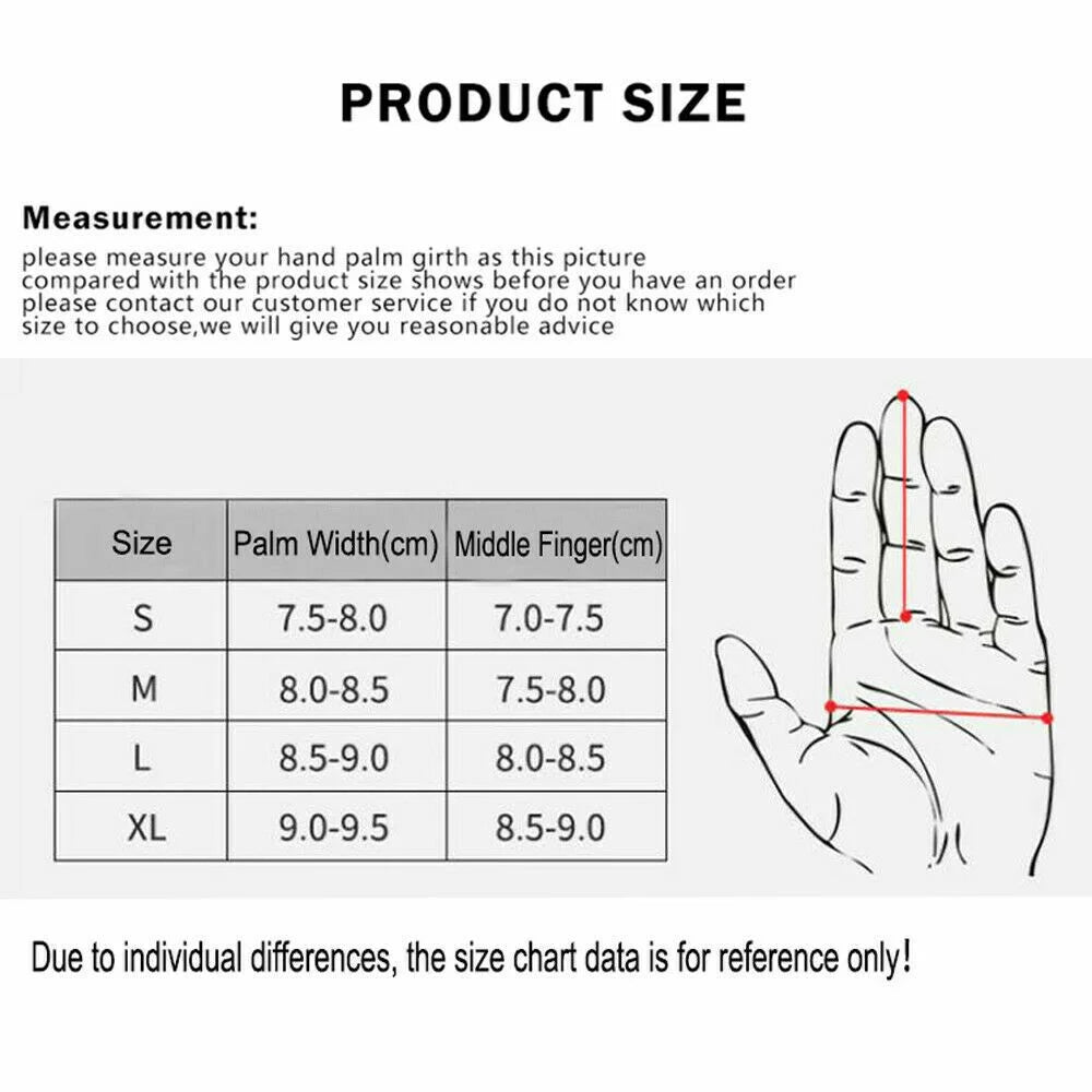 Thermal Waterproof Touchscreen Ski Snow Gloves, Large O654856