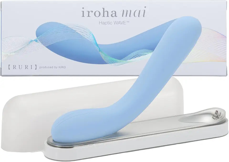 Blue Silicone Waterproof Rechargeable Vibrator X9968