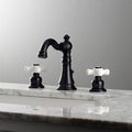 Matte Black Widespread Bathroom Faucet P110