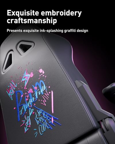 Black Velvet Gaming Chair O5410