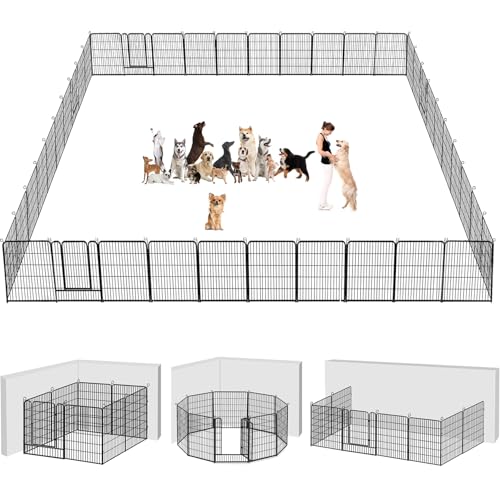 32inch 10 Panels Anti-Rust Dog Playpen N345873
