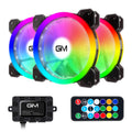 RGB Case Fans 3 Pack 120mm PC Computer LED Fan I168276