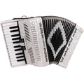 White Pearl 26 Piano 48 Bass Accordion E226
