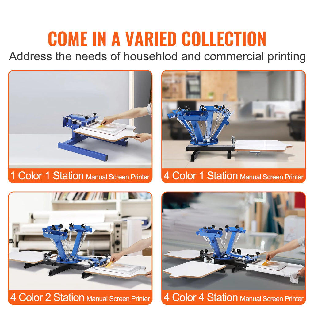1 Color 1 Station Screen Printing Machine M9252