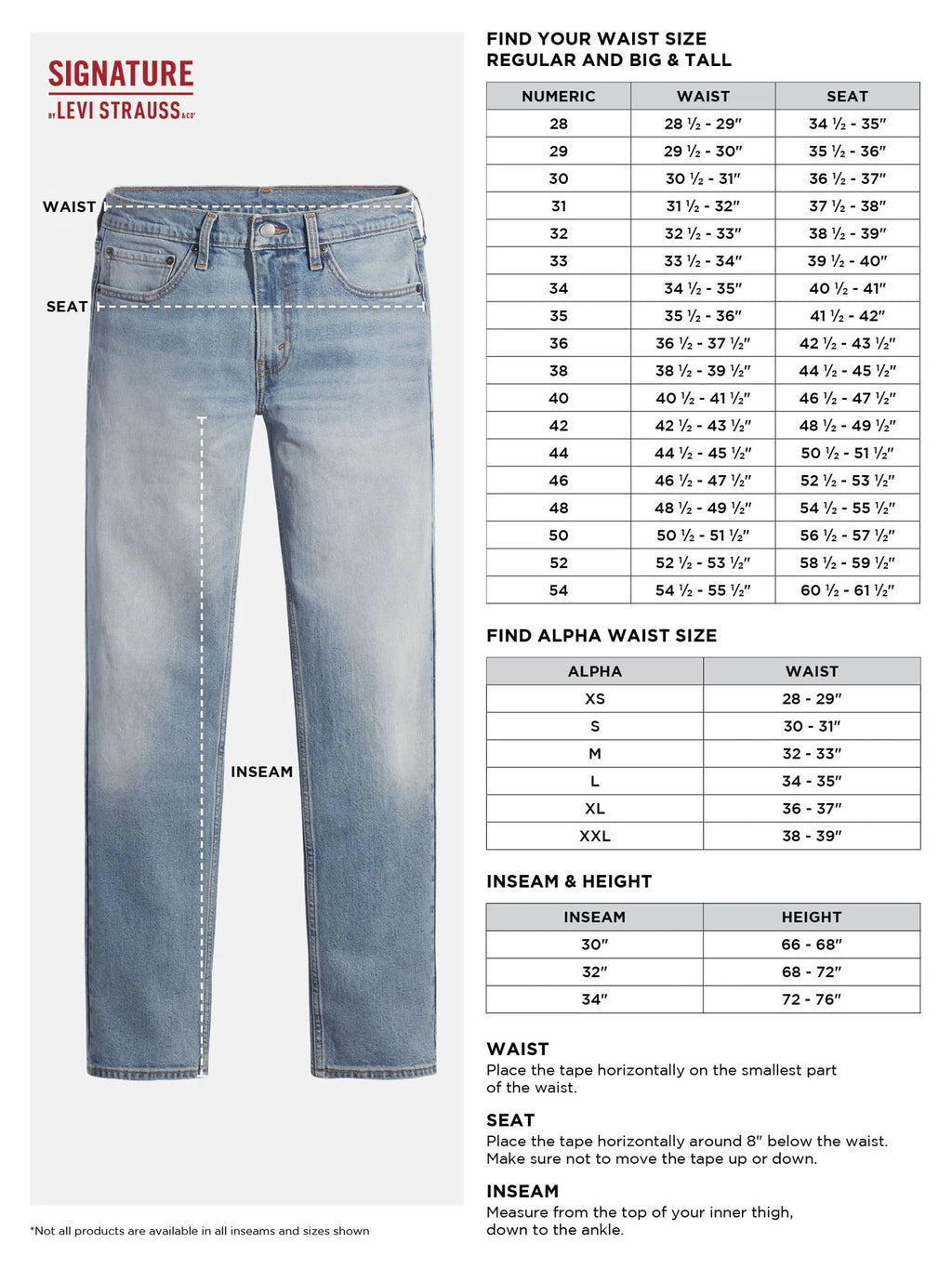 Athletic Fit Jeans A89550