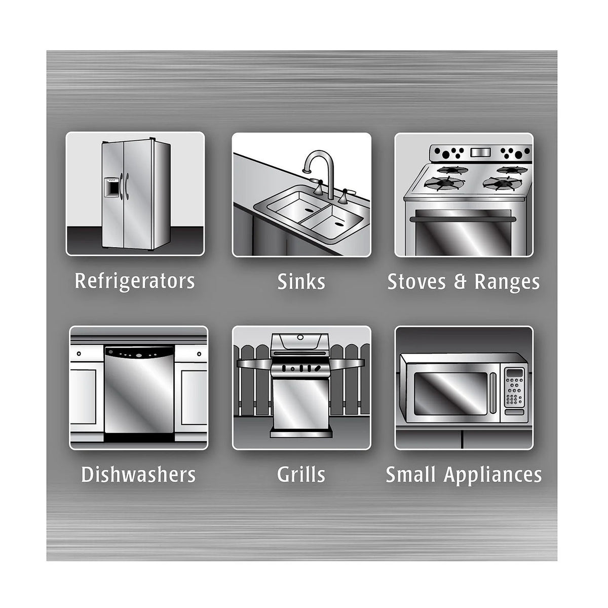 Stainless Steel Cleaner and Polish 17 Ounce 3 Count Z47752
